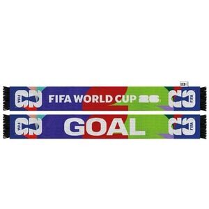 FIFA World Cup 2026 GOAL Scarf Official‎ Blue Red Green White New Unisex